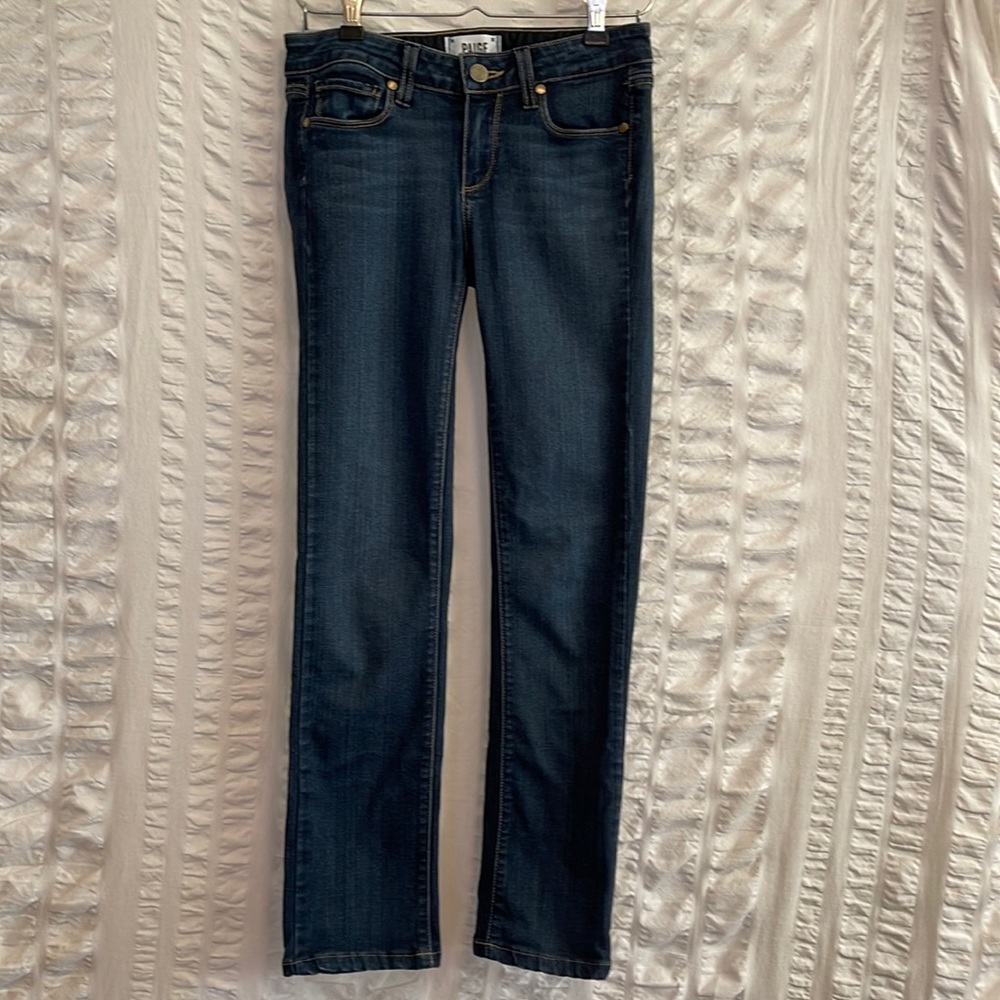 Paige Skyline Straight Jeans
